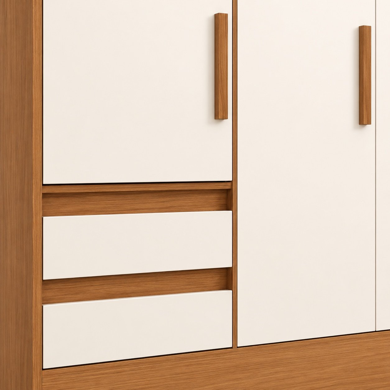 Guarda-Roupa B383 4 Portas e 4 Gavetas — Briz - Imagem 3