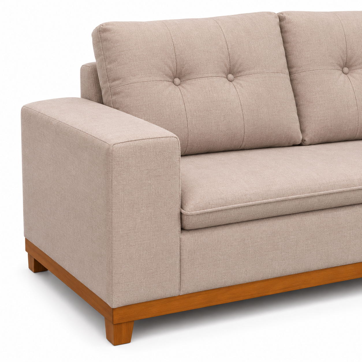 Conjunto de Sofás Canadá 2 e 3 Lugares — Casachic - Imagem 3