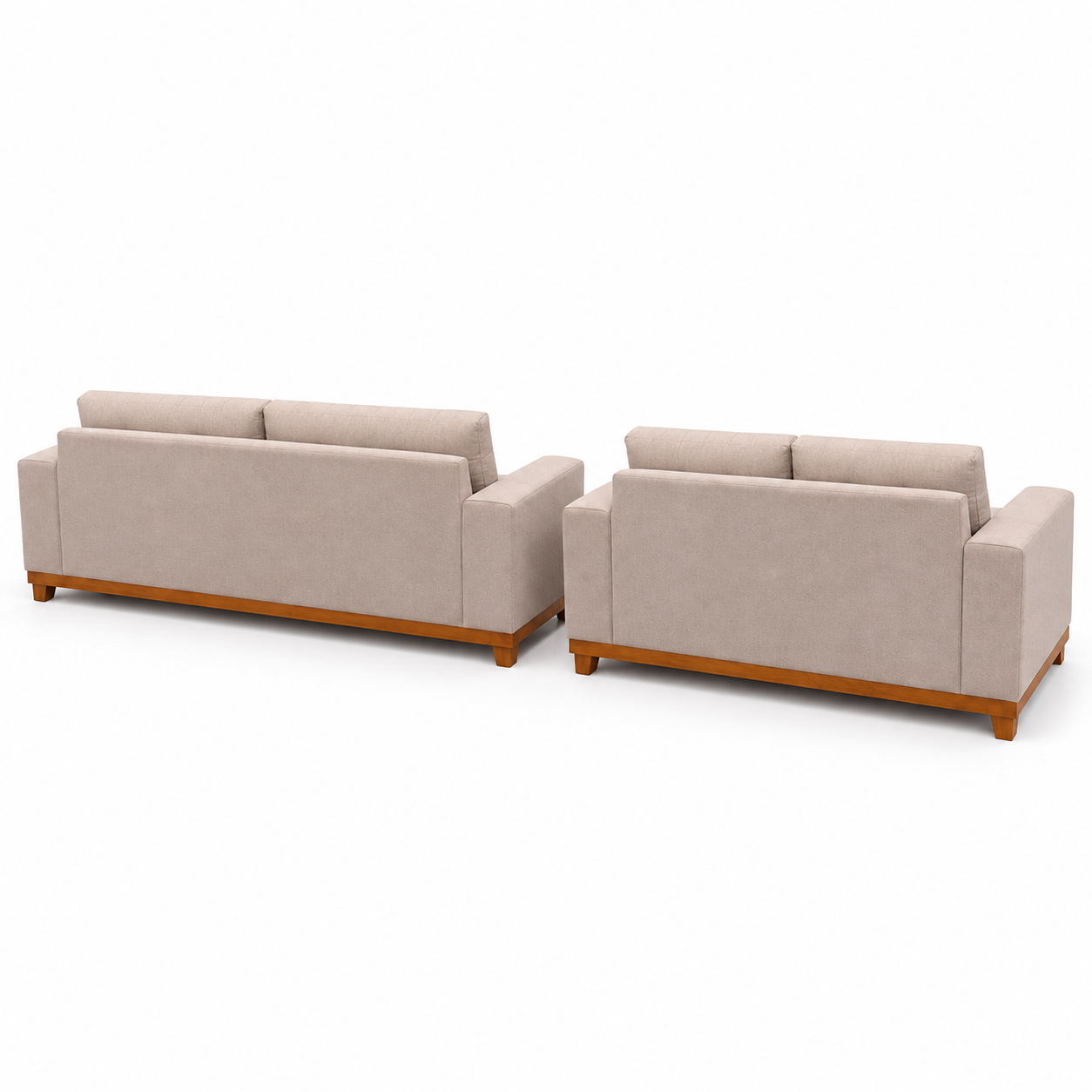 Conjunto de Sofás Canadá 2 e 3 Lugares — Casachic - Imagem 2