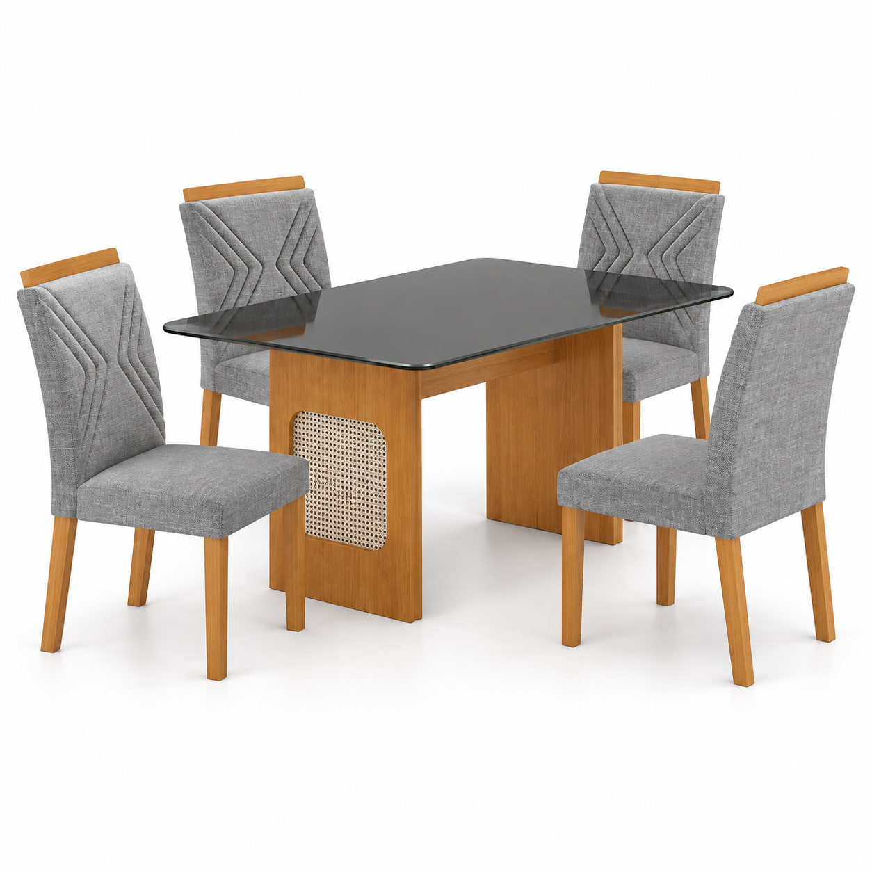 Conjunto de Jantar Lara com Cadeiras Clara Plus - Imagem 2