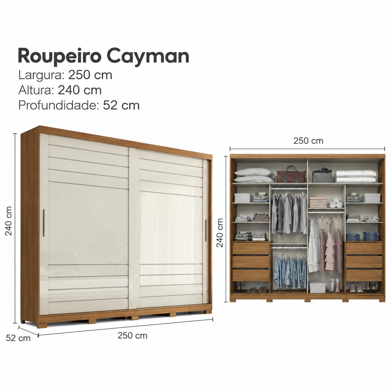 Roupeiro Cayman - Imagem 3