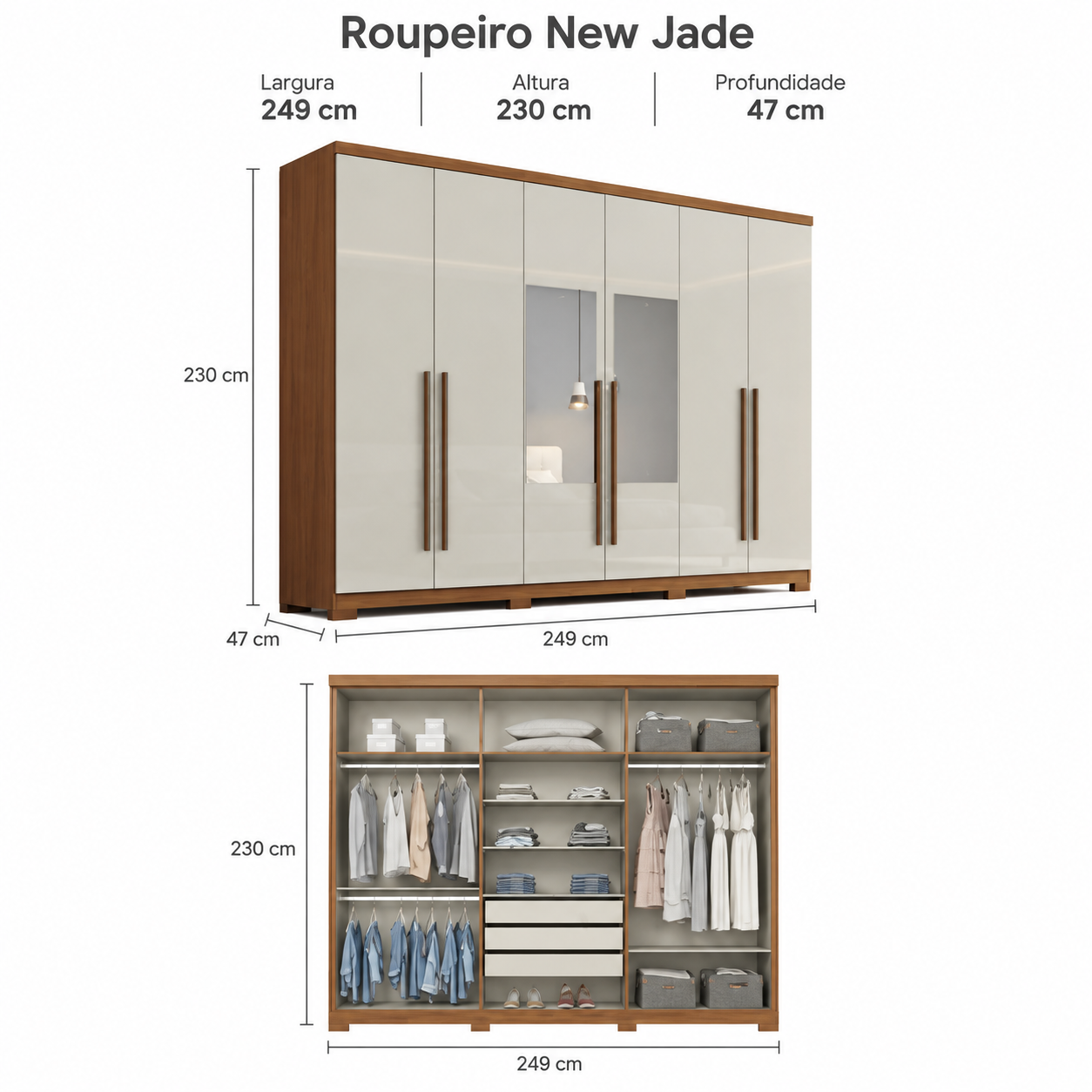 Roupeiro New Jade - Imagem 3