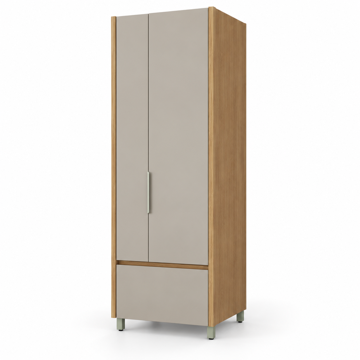 Armário de Lavanderia Multiuso Nesher 70 cm — 2 Portas e 2 Gavetas