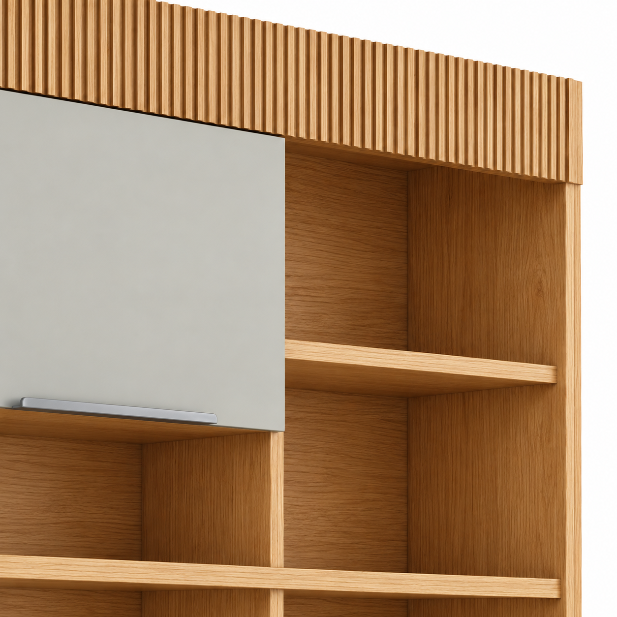 Kit de Cozinha Nesher Realeza 220 cm — 100% MDF - Imagem 3