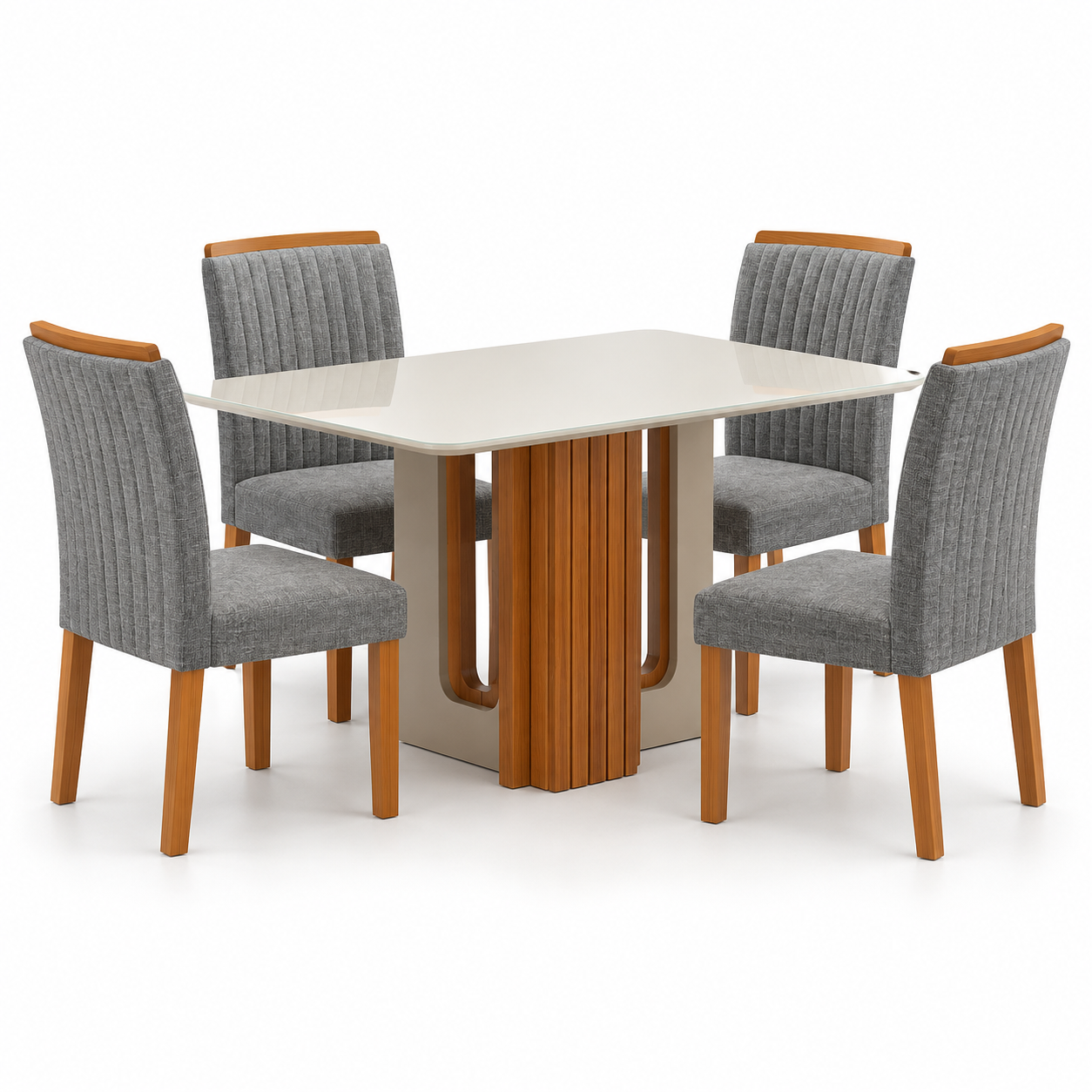 Conjunto de Jantar Sofia com Cadeiras Jade - Imagem 2