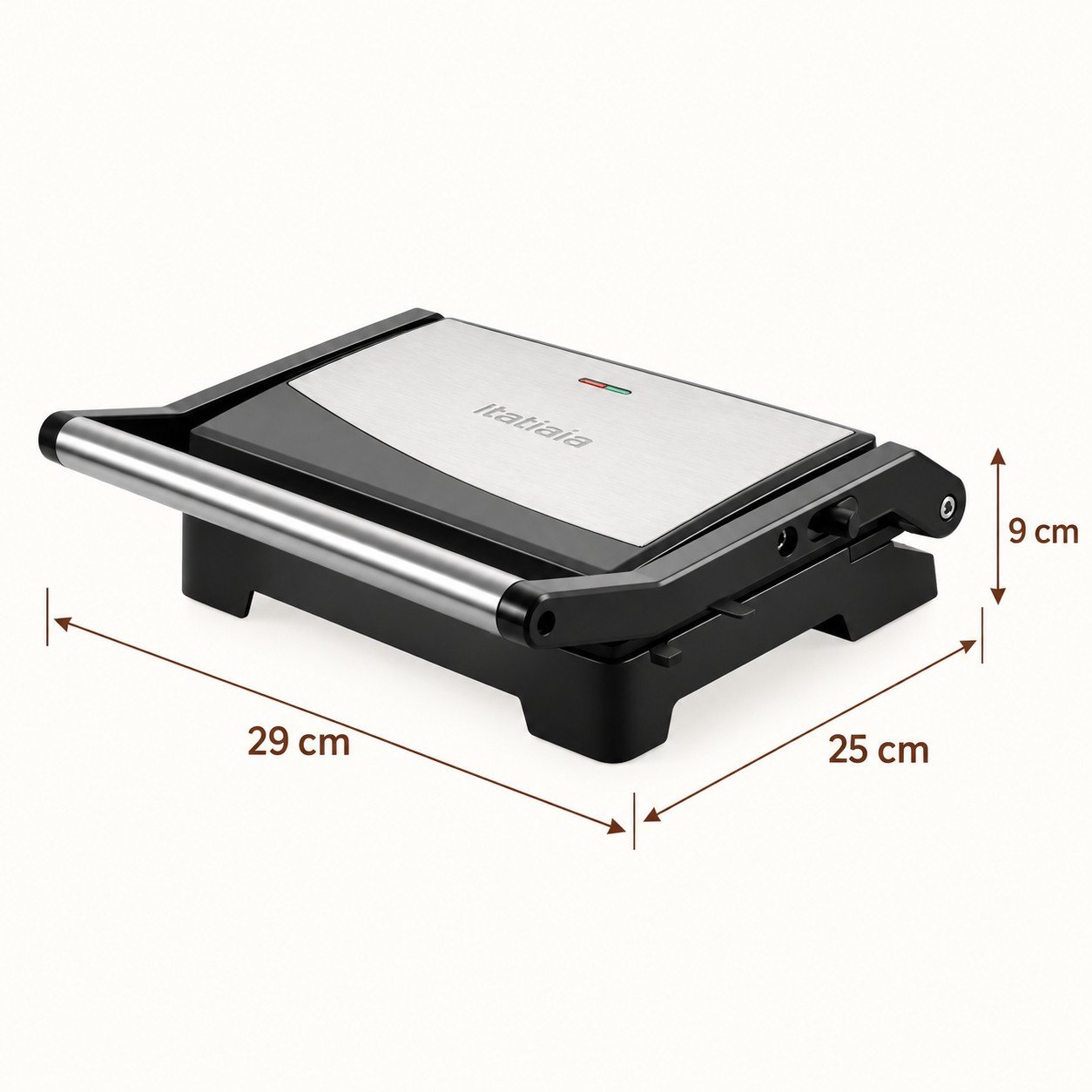 Grill Essencial 1000 W Inox 220 V — Itatiaia - Imagem 5