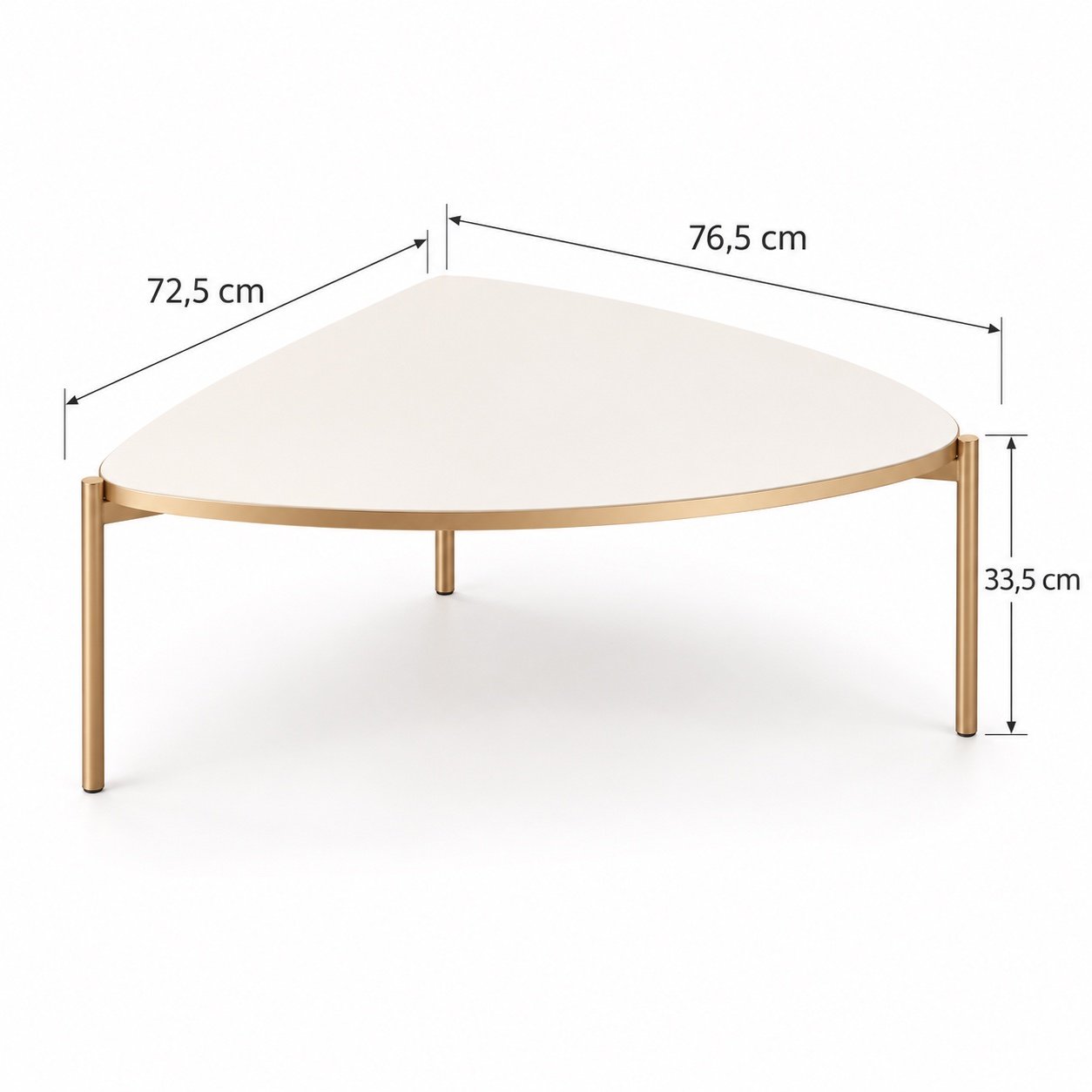 Mesa de Centro Isa Off White — DJ Móveis - Imagem 5
