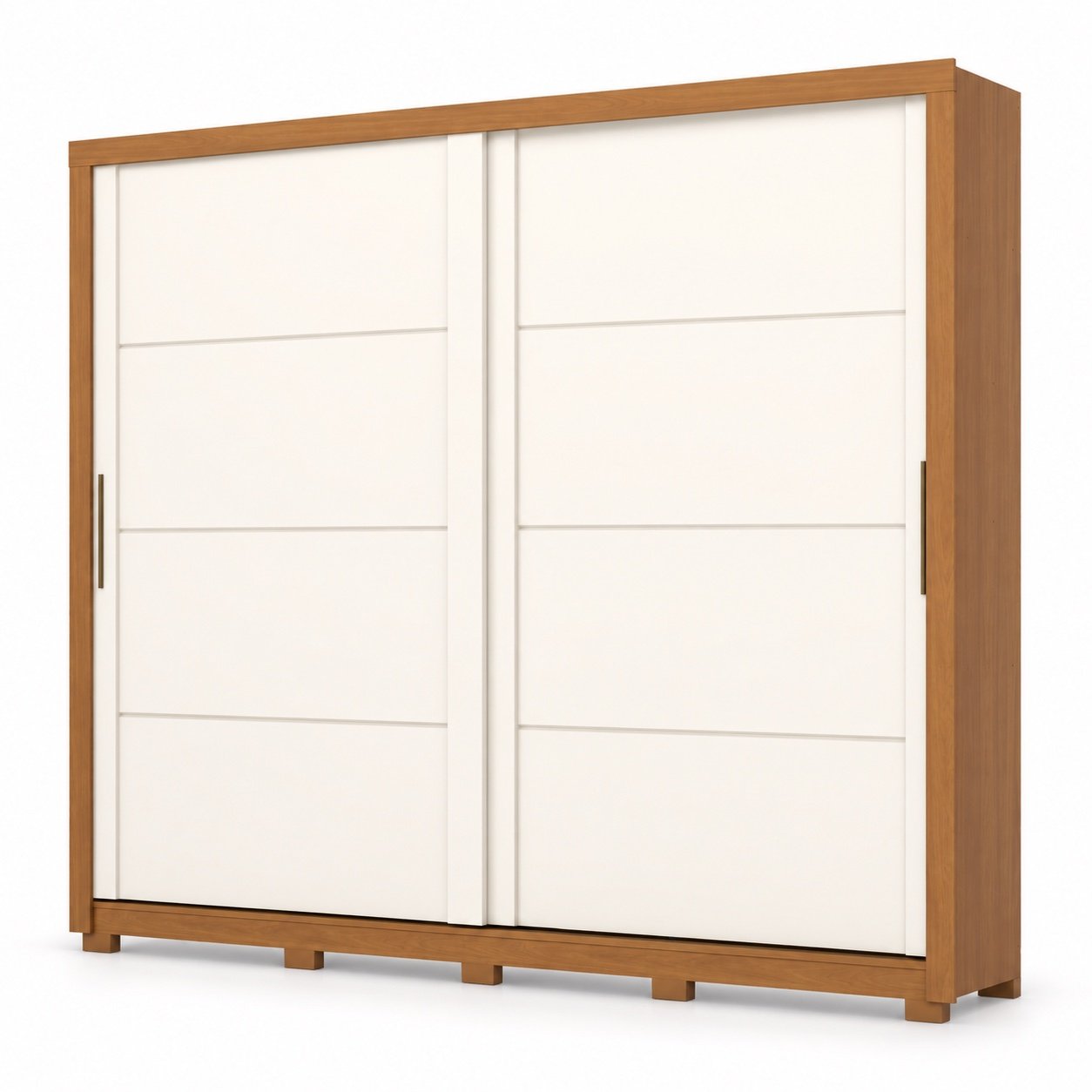 Guarda-roupa Palace Henn — Cinamomo / Off White — sem espelhos